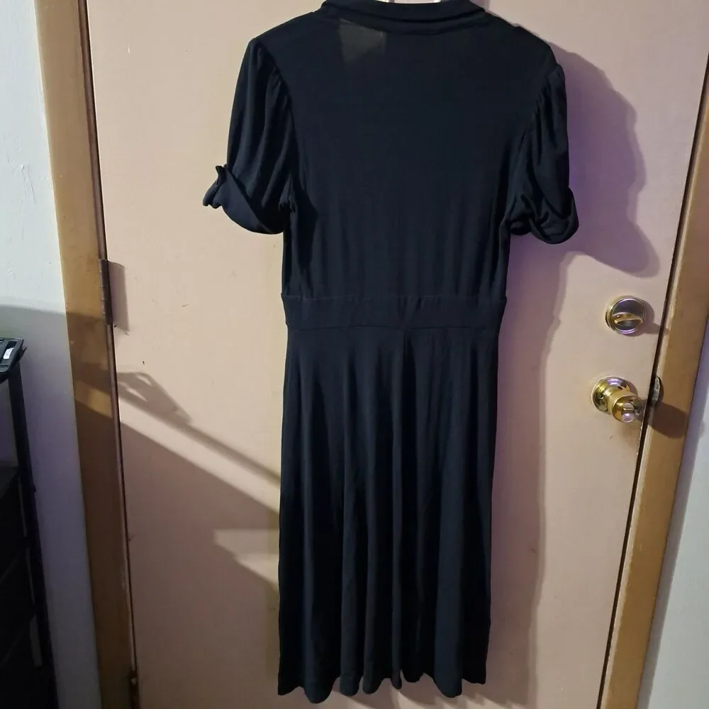 Karen Alexander Boston Proper Dress Women's Size s Deep V Neck T Shirt - Picture 3 of 6